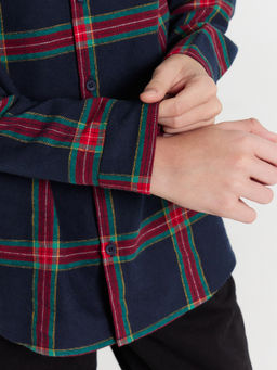 Рубашка для мальчиков в клетку - Mark formelle фото 5