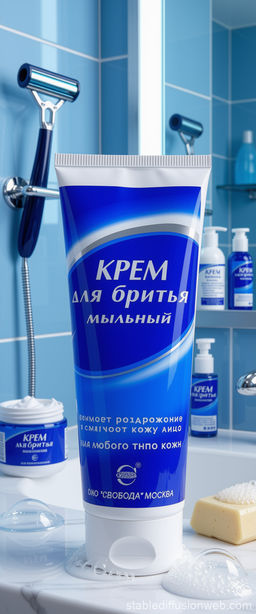 МЫЛЬНЫЙ крем д/бритья лам.туб.75гр