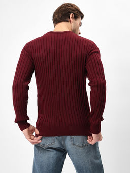 Джемпер мужской CASINO c127-лапша бордо фото 6