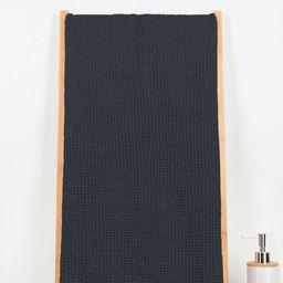 24С113-ШР/у 75*140 Полотенце "Зефир (мини)" цв. 147 рис. 166 черный