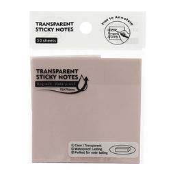 Цена за 2 шт. Блок с липким краем 76×76 мм, 50 листов, кофейный перламутр, пластик