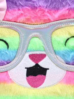 Блокнот плюшевый Rainbow mood (15*21 см)