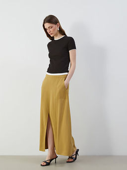 Beli Fermuarl? Keten Kar???ml? Etek