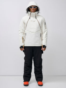 Горнолыжный костюм Leifensh 389Bl мужской анорак зимний белый  фото 14