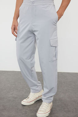 TRENDYOL MAN Tas Teknik Kumasl? Kargo Baggy Pantolon TMNAW25PL00003