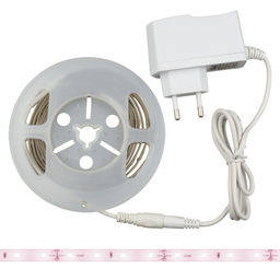 ULS-P71-2835-42LED/m-IP65-3M-SPLE RRP24C00 Комплект светодиодной ленты 3м. Спектр для фотосинтеза. Адаптер 24Вт. Блистер. TM Uniel