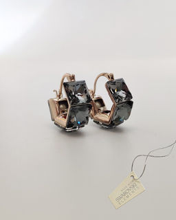 Серьги с кристаллами Swarovski