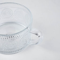 Кружка с крышкой стеклянная With love, 450 мл