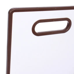 Цена за 2 шт. Доска разделочная пластиковая 37*23см "Тыквенный супчик"