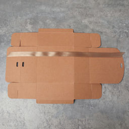 Коробка подарочная складная 11.5*11.5*5 см / 0519-8/A /уп 12/600/крафт - Галеонтрейд фото 3