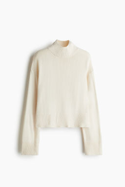 Jersey de punto fino con cuello perkins - H&m фото 5