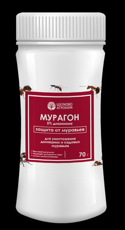 ЩА Мурагон от муравьев фл 70 гр (32 шт./упак.)