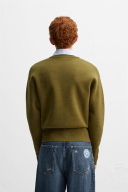 TEXT SWEATER X HARRY LAMBERT - Zara фото 3