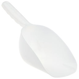 Совок для сыпучих продуктов пластмассовый, 0,6л, 30х10,5х7,5см, с мерной шкалой, цвета в ассортименте: белый, желтый (Китай) - Домашняя мода фото 6