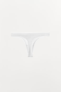 POINTELLE FLOWER THONG - Zara фото 5