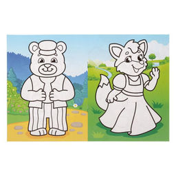 Раскраска Любимые герои сказок, 12 стр. - Буква-ленд фото 2