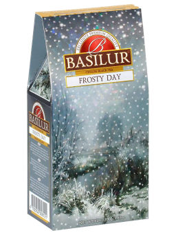 Восточная коллекция/ Морозный день / (70430) КАРТОН черн. вес 100 г (BASILUR)