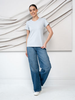 Футболка женская Grande, цв. Серый - светлый