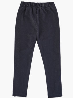 Бриджи для девочки спортивные детская одежда лосины домашние UD 6744 т.синий - Mini maxi фото 4