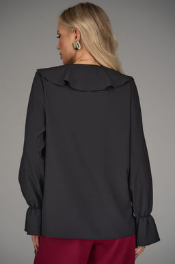 Блузка Мишель (чёрный) - Эльза фото 12