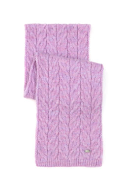 Сиреневый шарф для девочки
