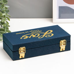 УЦЕНКА Шкатулка для украшений Любовь всегда возвращает нас домой, 5?10?20 см