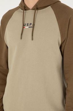 Мужской свитшот светло-хаки - U.s. polo assn фото 7