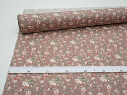 Сатин Эбби цв.винтажный пыльно-розовый, ш.1.6м, хлопок-100%, 110гр/м.кв - Купава фото 7