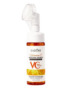 Пенка для умывания с щеточкой с витамином С, 150 мл