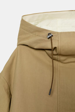 PARKA COMBINADA ZW COLLECTION / Beige - Zara фото 11