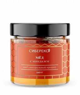 NEW! Мёд с миндалем 110 г