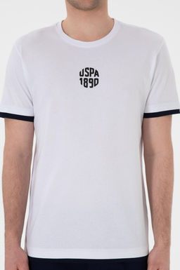 Erkek Regular Fit Bisiklet Yaka Beyaz Ti__rt Sepette S_rpriz _ndirim - U.s. polo assn фото 6