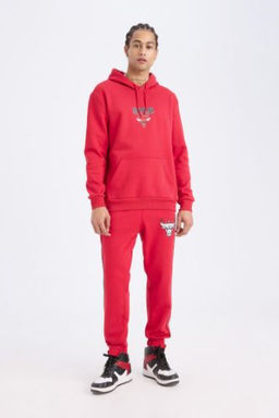 DeFactoFit NBA Chicago Bulls Kal?n Jogger Esofman Alt? Standart Fit Cepli Beli Bagc?kl?