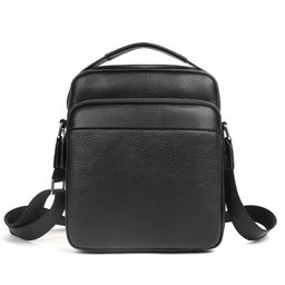 Сумка мужская, кожа, MIRONPAN 99604 Черный