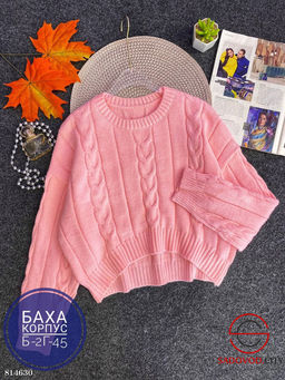 Свитер женский однотонный - Bruno фото 3