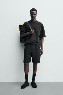 RELAXED FIT TECHNICAL JOGGER TROUSERS - Zara фото 10