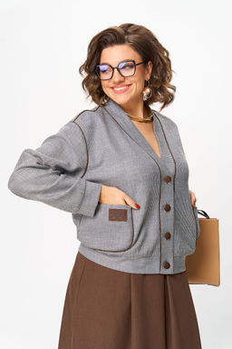 Костюм Aira Style 24131 Коричневый