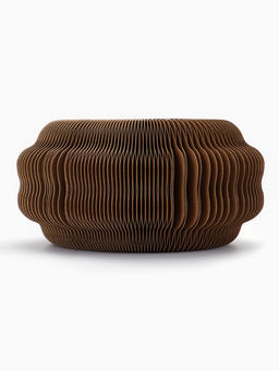 Когтеточка - игрушка «Пижон. Бублик», 11×11×7/20×11 см, гофрокартон, коричневая