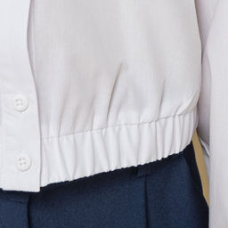 PELICAN, блузка для девочек, Белый  фото 6