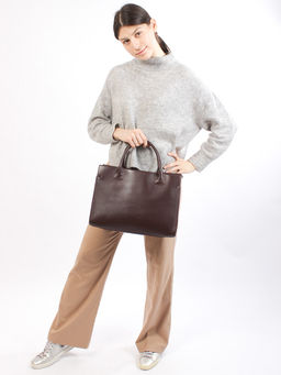 LACCOMA сумка НИ8322-бордовый натуральная кожа