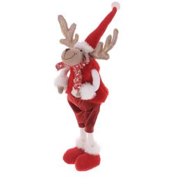 Игрушка набивная "Олень", L18 W12 H53 см, 2в.