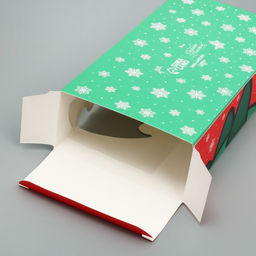 Цена за 5 шт. Коробка складная новогодняя «С Новым годом», 20×10×5 см