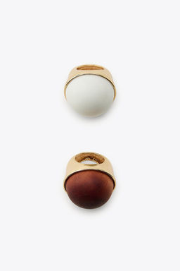 2 PACK OF RINGS - Zara фото 3