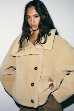 REVERSIBLE DOUBLE-FACED JACKET - Zara фото 3