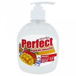 Крем-мыло жидкое "Perfect" 0,3л, 6х3,5х16см, манго, MANGO (Казахстан)