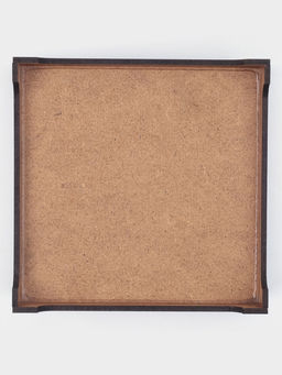 Салфетница Доляна «Мокко», 12.3×12.3 см, с салфетками, дерево, коричневая