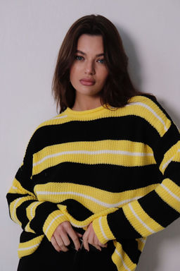 10710 Джемпер жёлто-чёрный - Martichelli фото 5