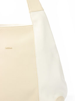 LACCOMA сумка Валери-Н2005-белый/лен эко кожа хлопок фото 4