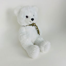Мягкая игрушка Мишка с плетёным украшением на шее 30 см (арт. 9575/30) - Storyland фото 3