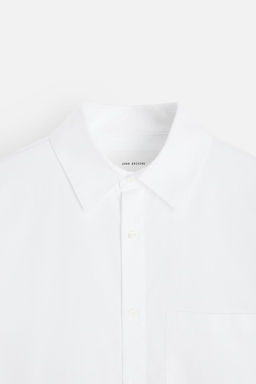 COTTON POPLIN SHIRT - Zara фото 16